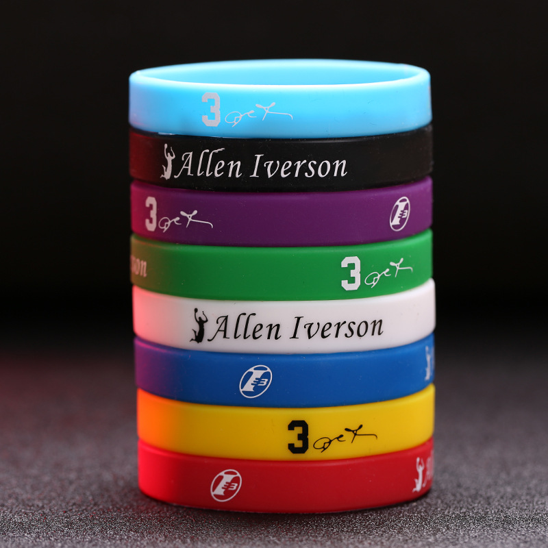 Allen Iverson coloré (couleur du message + quantité)