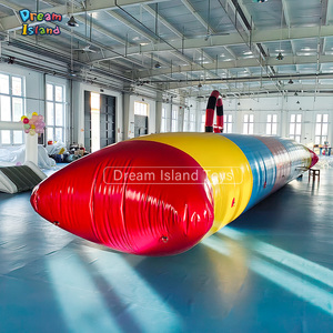 Parque acuático juguetes de repuesto Catapulta de agua inflable <span class=keywords><strong>Blob</strong></span> lanzador almohada de salto flotante Juguetes De Agua inflables - Product Image 2