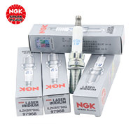 Bougies d'allumage iridium NGK ILZKBR7B8G 97968 12120034098 pour BMW Peugeot Citroen