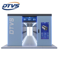 Conteneur d'aisles froids modulaire OEM personnalisé de marque DTVS, 19 pouces, pour salle de serveur de centre de données, en acier SPCC, capacité 1800 kg, certifié
