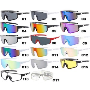 Occhiali da Sole Sportivi Arancioni per Ciclismo, Protezione alla Guida, Moda Uomo, Pesca, Bici, Attività all'Aperto - Product Image 4