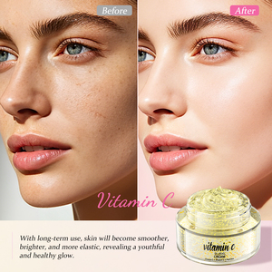 IREV Vitamina C Colágeno <span class=keywords><strong>Aloe</strong></span> <span class=keywords><strong>Vera</strong></span> Cúrcuma Ácido Hialurónico para Crema Oil-Bead Etiqueta Privada Hidratante Humectante - Product Image 2