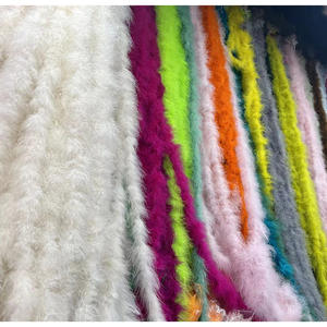 Venta al por mayor teñido colorido pavo pluma <span class=keywords><strong>Marabu</strong></span> Boa tira de <span class=keywords><strong>plumas</strong></span> una fiesta pavo marabú pluma Boa - Product Image 2