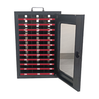 Boîte de rangement pour téléphones portables, 32, 34, 36, 38 ou 25 emplacements, en métal, avec serrure à empreinte digitale, murale, pour salle de classe ou bureau