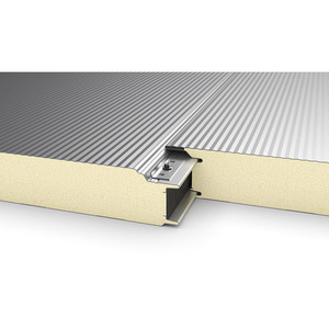 Paneles sándwich de pared de techo prefabricados aislados 50mm PU <span class=keywords><strong>PIR</strong></span> Panel sándwich <span class=keywords><strong>aislamiento</strong></span> poliuretano para cámara frigorífica - Product Image 2