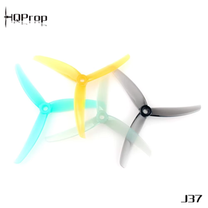 Hélice HQProp Juicy J37 4.9X3.7X3 4937 2CW+2CCW à 3 pales en PC pour drones de course FPV quadricoptères <span class=keywords><strong>RC</strong></span> de 5 pouces - Product Image 1