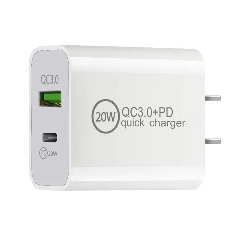 新しい18W 20W USB-C Type C QC 3.0PD急速充電アダプター (iPhone12シリーズ用)