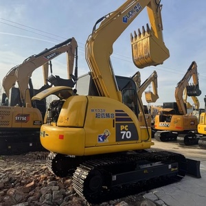 Original <b>Used</b> Komatsu PC70 Excavator in Good Condition Low Price PC200-7 PC220 PC210 PC240 PC360 PC120 <b>Used</b> Digger Excavator - Product Image 1