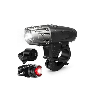 USB 18650 xe đạp ánh sáng phía trước thể thao dẫn đèn pha với đèn pin loại không thấm nước ánh sáng phía trước cho xe đạp gắn kết trên tay lái - Product Image 2