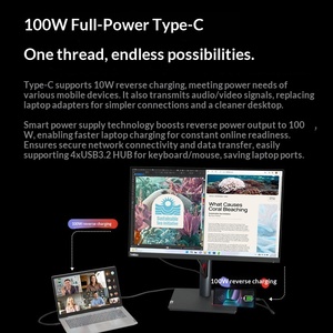 จอคอมพิวเตอร์ ThinkVision ขนาด 23.8/27 นิ้ว IPS รุ่น <span class=keywords><strong>P27H</strong></span> แสงพื้นหลังแบบ WLED หน้าจอแบน รับประกัน 36 เดือน - Product Image 3