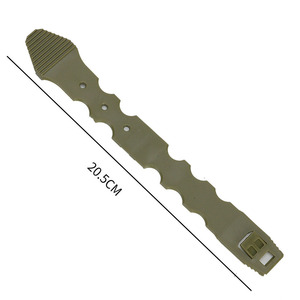 Ceinture tactique durable et réglable, fabriquée en usine, avec sangle externe en polymère pour équipement. Accessoires de chasse en plein air. - Product Image 2