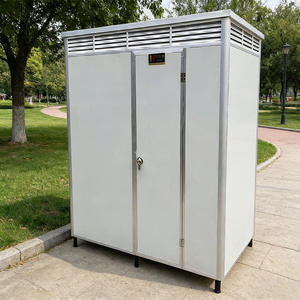 Ventes directes usine – Toilettes mobiles sanitaires simples pour extérieur, zones rurales, simples ou doubles, colorées. Pour le commerce international, veuillez contacter M. Yao. - Product Image 4