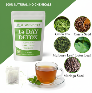 Zertifizierter Bio 14-Tage-<span class=keywords><strong>Detox</strong></span>-Schlankheitstee für Erwachsene Großpackung Gewichtsverlust Fettarm - Product Image 2