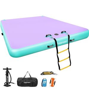 FBSPORT <span class=keywords><strong>Intex</strong></span> Île flottante <span class=keywords><strong>gonflable</strong></span>, bateau-raft, tube aquatique, île flottante, cube flottant, quai flottant, plateforme flottante - Product Image 1