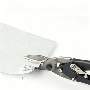 Cisailles à tôle d'<span class=keywords><strong>aviation</strong></span> droites/courbées gauche/droite, à bord lisse, pour bricolage industriel, cisailles de découpe de métal, ciseaux à tôle - Product Image 4