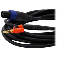 Cable Speakon a Banana para Altavoces, Cable Banana para Audio Profesional y Cine en Casa