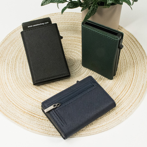 2024 NEW Design Microfiber Leather <b>Wallets</b> Pop up <b>Wallet</b> Green <b>Trifold</b> Pop-up <b>Wallet</b> Money Clip <b>for</b> <b>Men</b> - Product Image 5