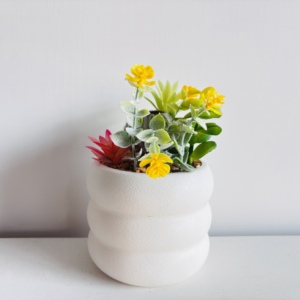 Plante artificielle en pot en plastique, simulation d'explosion, petite décoration de bureau, décoration intérieure et extérieure, non fragile, <span class=keywords><strong>livraison</strong></span> rapide - Product Image 4