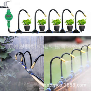 Kit d'irrigation goutte à goutte DIY10 20, système d'arrosage automatique 6 mm, ensemble de tuyaux de jardin, installation facile, utilisation en extérieur - Product Image 4