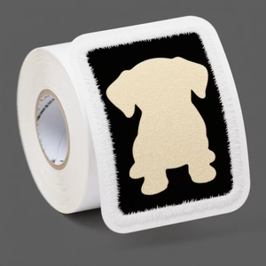 Pegatinas de Vinilo Adhesivas Personalizadas con Impresión de Logotipo, Paquete de Marca Comercial Personalizada - Product Image 1