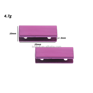 Factory 25mm Various Color Handbag Metal Strap <strong>Ends</strong> - Product Image 5