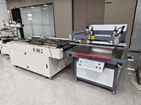 Nouvelle machine d'impression sérigraphique semi-automatique TAOXING à bras incliné, imprimante d'étiquettes simple avec station de bras robotisé, imprimante de bouteilles