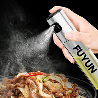 Vente en gros d'usine Pulvérisateur d'huile de cuisson portable Distributeur en verre de qualité alimentaire pour barbecue Gelée Bonbons Nouilles Huile d'olive