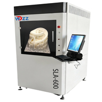 Imprimante 3D SLA de taille 600*600*400mm pour l'industrie, photopolymérisation en profondeur, haute précision, modèle automatique stable pour usine