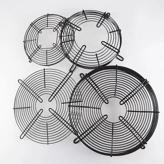 Outdoor Rust-Proof Iron Metal Fan Covers for Weather Resistant Applications