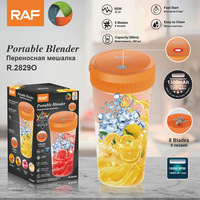 300ml 10oz Multi-fonction Portable Personnalisé Mixeur Usb Type-C Mélangeur Tasse Glace Portable Mini Tasse presse presse-agrumes