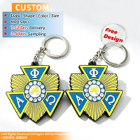 Porte-clés en caoutchouc personnalisé avec logo 2D, logo 3D en relief, porte-clés en PVC souple personnalisé pour souvenir