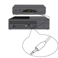 Cable Receptor de Control Remoto Infrarrojo Personalizado al por Mayor con Conector de Audio de 2.5mm y 3.5mm para Decodificadores y Equipos AV