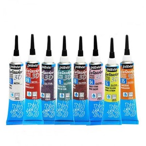 <span class=keywords><strong>Pebeo</strong></span> Offre Spéciale 20ML 8 couleurs <span class=keywords><strong>Tube</strong></span> de Relief ensemble de <span class=keywords><strong>peinture</strong></span> de tissu pour Vitrail Vitrail effet Vitrail Cerne - Product Image 6