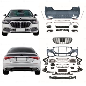Kits de Conversión de Automóviles, Kit de Carrocería para <span class=keywords><strong>Mercedes</strong></span> <span class=keywords><strong>Benz</strong></span> Clase S W223 2021-2025, Actualización al Estilo <span class=keywords><strong>Maybach</strong></span> S680 <span class=keywords><strong>S580</strong></span> S480 - Product Image 1