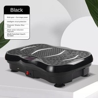 Meilleures ventes : Plaque vibrante de fitness Jitter, machine de perte de poids, plaque vibrante électrique Crazy Fit pour massage et entraînement du corps entier
