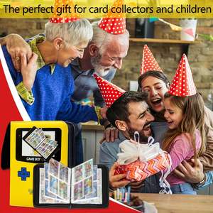 Le porte-<span class=keywords><strong>cartes</strong></span> à collectionner Pokemoned Binder convient à 400 <span class=keywords><strong>cartes</strong></span> avec des manches amovibles de 50 pages, classeur d'album de <span class=keywords><strong>cartes</strong></span> de collection portable - Product Image 5
