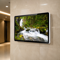 Écran tactile mural 21,5 pouces, moniteur LCD commercial, écran tactile capacitif, kiosque d'affichage numérique pour la recherche d'informations