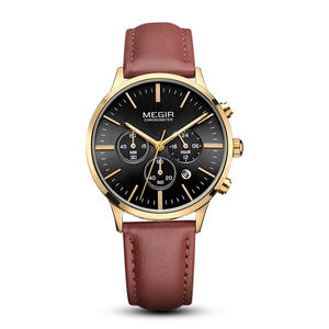 Reloj de Cuarzo para Mujer, Diseño Multifuncional a Prueba de Agua, Cronógrafo, Reloj de Pulsera Casual y Elegante - Product Image 5