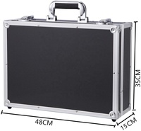 Étui de transport pour outils en aluminium rigide personnalisé de haute performance