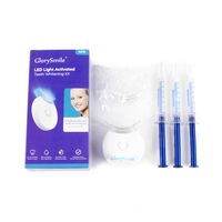 Kits de Blanqueamiento Dental al por Mayor para Uso Doméstico OEM con 5 Luces LED Azules y 3 Plumas de Gel