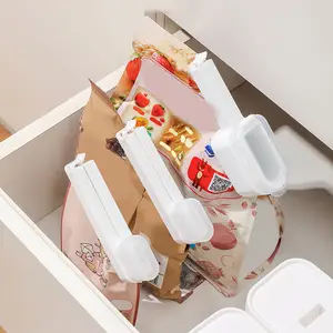 Food Preserving Sealing Clips Tea Dispense Spout Plastic Snack Bag Clips Food Grade Bag Closure Clips
