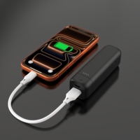 Banque d'alimentation mini étanche IPX5 5000mAh, charge rapide 20W PD & QC avec PPS, chargeur portable ultra-compact