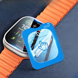 Pour Apple <span class=keywords><strong>IWatch</strong></span> Ultra 2 protecteur d'écran en verre trempé 49mm facile à installer Film de protection d'artefact pour apple Watch Ultra 1 2 - Product Image 1
