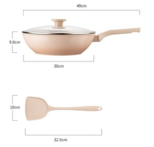 <span class=keywords><strong>Wok</strong></span> de Aleación de Aluminio con Revestimiento Cerámico Antiadherente, Nueva Tecnología, Seguro y Más Resistente, para Todo Tipo de Estufas, MOQ Bajo - Product Image 4