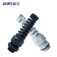 IP68 M/PG/G fileté Type fendu Anti-flexion Nylon basse tension noir-40-105C joint de câble de connecteur de presse-étoupe étanche