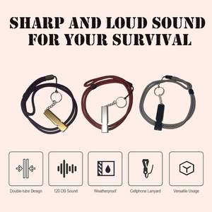 Silbato Metálico de Emergencia de Alta Calidad al por Mayor con Logotipo - Product Image 2