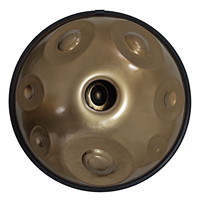 Raysen Master All Handmade 13+7 Nada E Amara Handpan Baja Ash Kualitas Terbaik 432hz 21 Nada Handpan