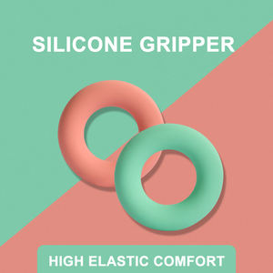 Entrenador de agarre circular de silicona de venta directa de fábrica para fortalecer la mano y los dedos y aliviar el estrés - Product Image 3