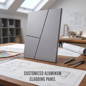 Paneles de Pared Cortina de Aluminio para Decoración de Tiendas Modernas, Anticorrosivos, para Decoración Interior de Centros Comerciales - Product Image 1