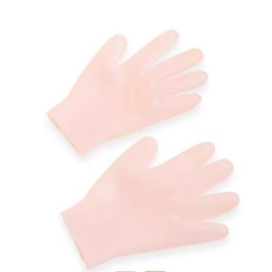 Gants en silicone pour les mains : Masque <span class=keywords><strong>auxiliaire</strong></span> protecteur, hydratant, anti-rides, exfoliant et anti-gerçures pour le soin des mains - Product Image 4